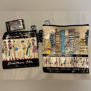 Original, NWT Brighton fashion city pouch set